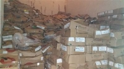 ضبط 15 طن كبدة مجهول المصدر في ثلاجة تجميد بالإسكندرية