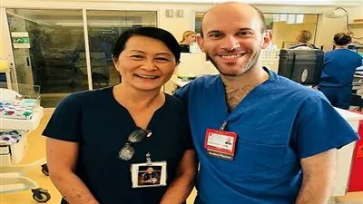 ممرضة تتفاجئ بالعمل مع 