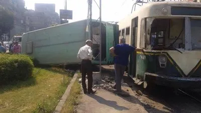 نائب محافظ القاهرة: مصاب واحد ولا وفيات في حادث ترام مصر الجديدة
