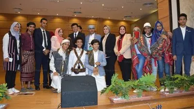 وزير الرياضة يتحدث عن محمد صلاح خلال الملتقى العربي الخامس للطلائع