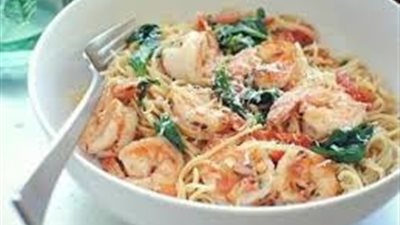 باستا الفريدو بالروبيان.. طريقة التحضير