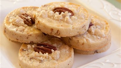 طريقة تحضير بسكويت بالشيكولاتة والجوز