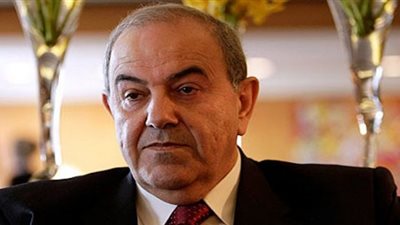 علاوي يدعو إلى 