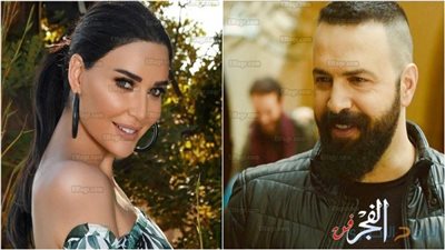 تيم حسن وسيرين عبد النور في كواليس 