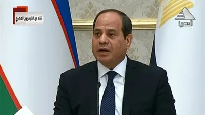 السيسي: نتطلع لتكون الزيارة فاتحة لمزيد من توثيق العلاقات السياسية بين مصر وأوزبكستان 