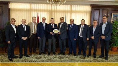 رجال أعمال اسكندريه تلتقي المحافظ الجديد وتبحث سبل التعاون المشترك