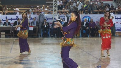 بالرقص والمزمار.. استعدادات مستقبل وطن لختام دوري الحزب لكرة القدم بالجيزة ‏‏(صور) ‏