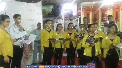 كنيسة الأنبا أنطونيوس بأبوشوشة تقيم حفلا لاكتشاف مواهب لمرنمين جدد