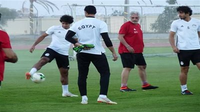 المنتخب الوطني يؤدي تدريبه قبل الأخير بمشاركة جميع اللاعبين