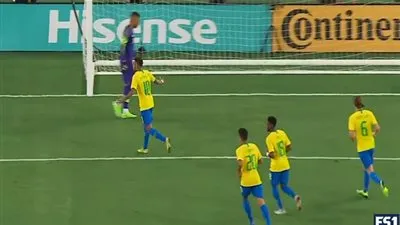 نيمار يسجل في مرمى أمريكا على طريقته الخاصة (فيديو)