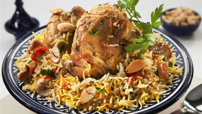 طريقة تحضير دجاج بالأرز 