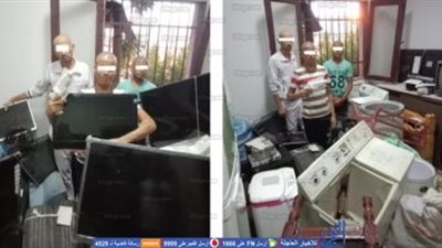القبض على تشكيل عصابي وراء ارتكاب 14 حادث سرقة بجمصة 