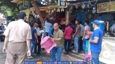 المرافق تواصل حملاتها لإزالة الإشغالات 