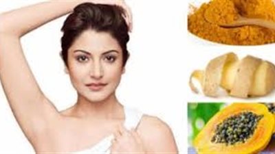 3 خلطات طبيعية لتفتيح الإبطين