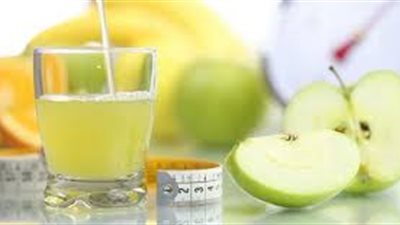 طريقة عمل عصير التفاح الأخضر 