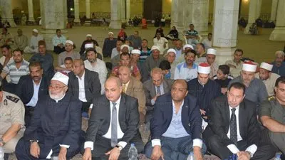 محافظ الغربية ومدير الأمن يشهدان الاحتفال بالعام الهجري الجديد بمسجد السيد البدوي بطنطا (صور)