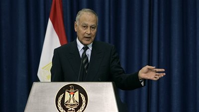 وفد القائمة العربية المشتركة بالكنيست الإسرائيلي يطلعان أبو الغيط على مخاطر 