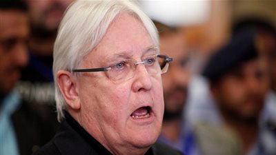 جريفيث: عدم حضور وفد الميليشيات الحوثية إلى جنيف كان أمرًا محبطًا