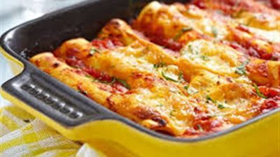 طريقة تحضير كانيلوني باللحم المفروم والجبن