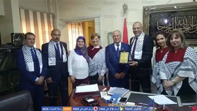 بروتوكول بين نقابة العاملين بالبترول ونظيرتها في فلسطين لتبادل الخبرات (صور)‎