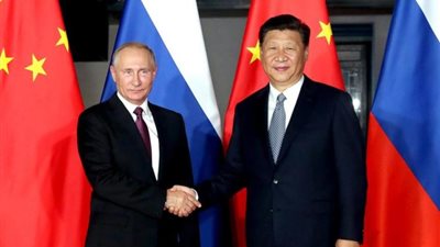  رئيس الصين يدعو لاتحاد موسكو وبكين لمحاربة الحماية التجارية