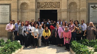 قساوسة ومشايخ وعلماء ومعرض أثري مؤقت في 