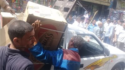 حملات مكبرة لإزالة التعديات والإشغالات بأحياء مناطق القاهرة الأربعة (صور)