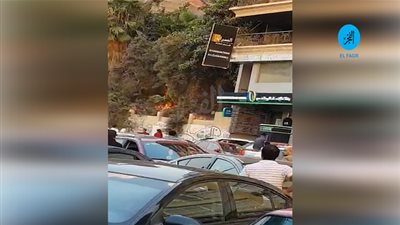 حريق هائل بفيلا و3 سيارات نقل بالمنصورة (فيديو)