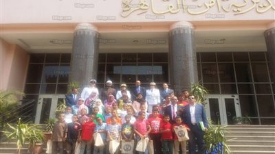 تحت رعاية رئيس الجمهورية.. أمن القاهرة يستضيف أطفال البرنامج القومي 