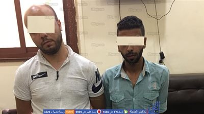 القبض على عاطلين بحوزتهم 500 جرام حشيش وسلاح بالمطرية