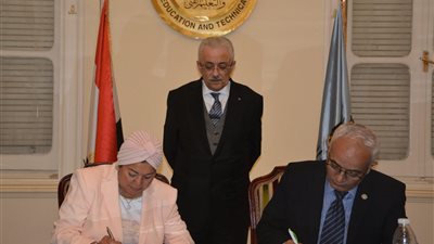 وزير التعليم يشهد توقيع بروتوكول تعاون مع 