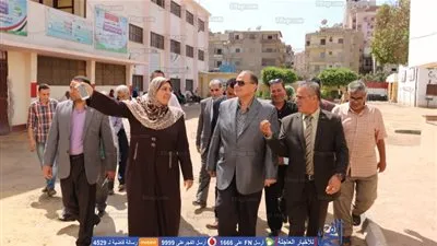 محافظ الفيوم يتفقد عدد من المدارس للتأكد من انتهاء أعمال الصيانة والتجميل إستعداداً للعام الدراسي الجديد (صور)