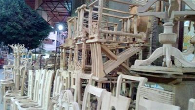 331 مليون دولار صادرات مصر من الأثاث في 2017