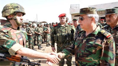 وزير الدفاع السوري يتفقد جبهات حماة وإدلب