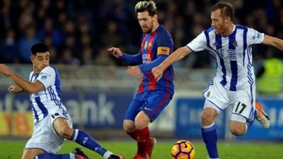 موعد مباراة برشلونة وريال سوسيداد في الدوري الأسباني والقنوات الناقلة ومشاهدة البث المباشر