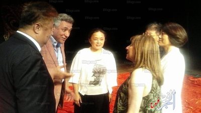 لقاء صيني مصري على هامش عرض 