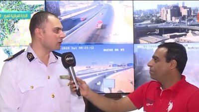 تكثيف أمني على الدائري لمتابعة قرار حظر سير النقل الثقيل