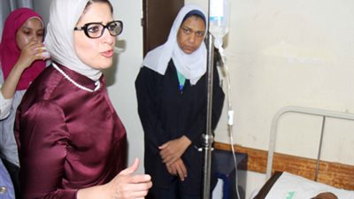 وزيرة الصحة تُشكل لجنة لمتابعة تداعيات حادث ديرب نجم
