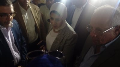 وزيرة الصحة تتفقد وحدة بور فؤاد 2