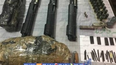 ضبط 45 قطعة سلاح ناري و171 قضية مخدرات بحملة أمنية 