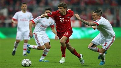 موعد مباراة بنفيكا وبايرن ميونيخ في دوري أبطال أوروبا والقنوات الناقلة ومشاهدة البث المباشر