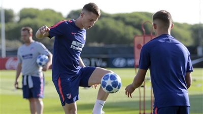 أتلتيكو مدريد يستعد بقوة لمواجهة موناكو بدوري الأبطال