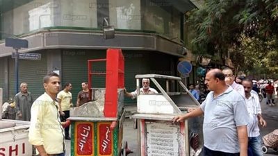 مرافق الجيزة تشن حملات بدوائر 14 قسم شرطة