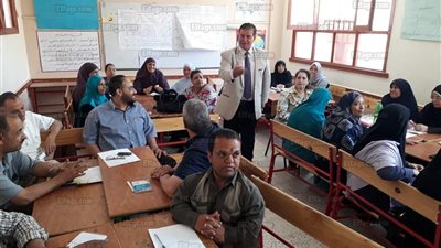 وكيل التعليم بالفيوم يتفقد عدد من المدارس للأطمئنان على استعدادات العام الدراسي 
