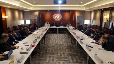 تفاصيل استقبال وزير التنمية الاجتماعية البحريني لبعثة منظمة العمل الدولية الأمم المتحدة