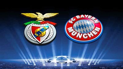 قناة مفتوحة تنقل مباراة بنفيكا وبايرن ميونيخ في دوري أبطال أوروبا