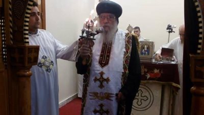 إيبارشية البحيرة تحتفل بتطيب رفات الشهيدة رفقة 