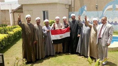 استقبال حافل لوفد الأزهر من طلاب الجامعة السنية ببنجلاديش