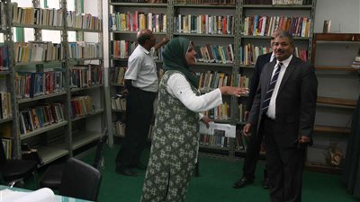 رئيس جامعة جنوب الوادي يعلن استعدادات المكتبات للعام الجامعي الجديد