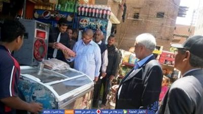 ضبط 55 قضية مخالفة في حملات تموينية بالجيزة